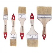 Набор кистей флейцевых 25; 38; 50; 76; 102 мм, 5 шт. INTERTOOL KT-1005